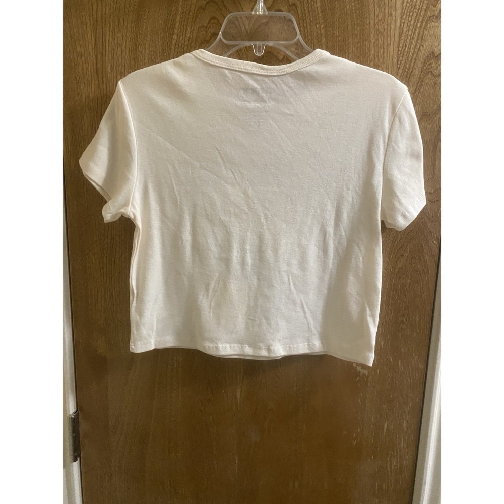 BRIDE OF CHUCKY Official Women's Horror Movie Baby Doll Crop Top T-Shirt L NEW - Picture 8 of 9